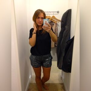 Olivaceous Chic Black Top, from Need Supply Boutique, size small, circa 2012